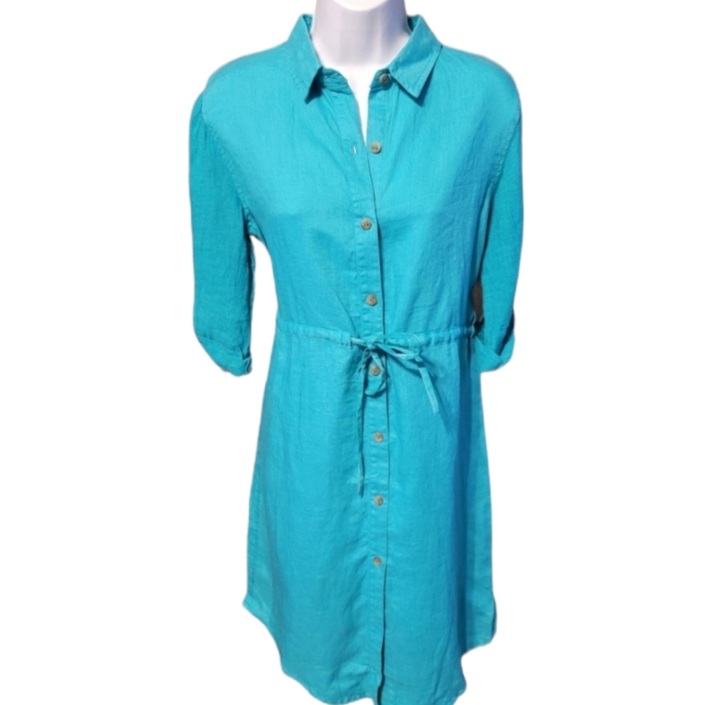 People Like Frank Linen Dress